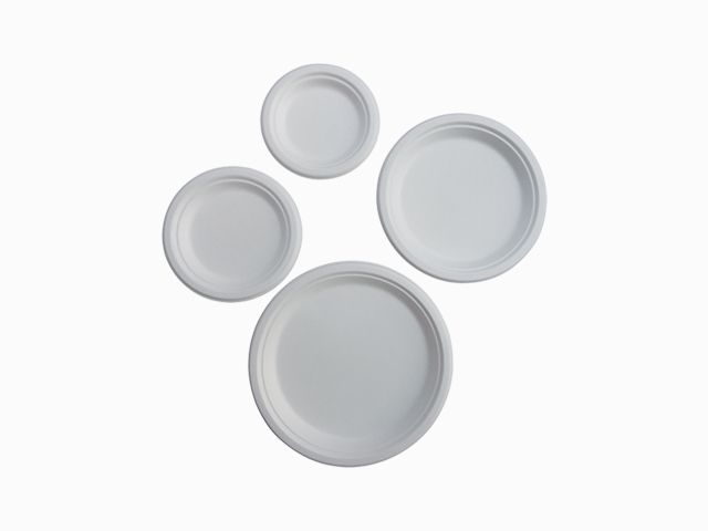 9"一次性可降解圓形托盤(pán)